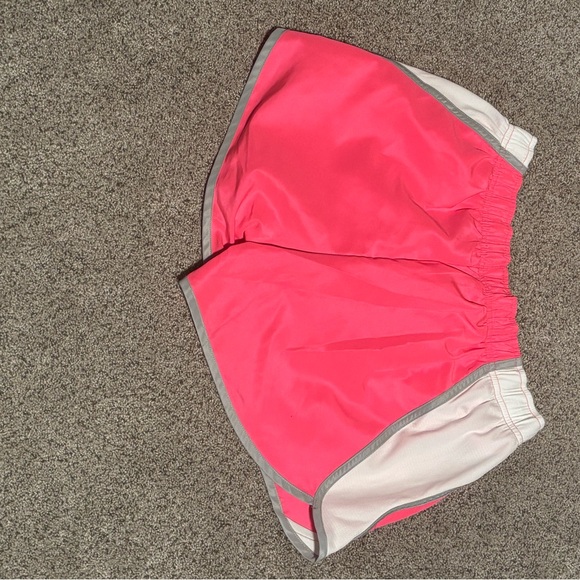 Danskin Bright Pink and White Athletic Shorts - Picture 6 of 6